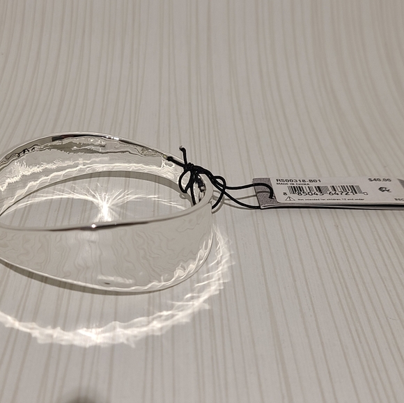 Robert Lee Morris SOHO Silver Plated Bracelet Beautiful Detailed New - Picture 3 of 7